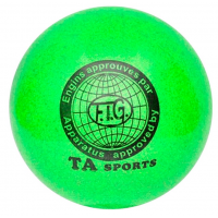 Мяч для художественной гимнастики с добавлением глиттера, 15 см Sprinter Т12